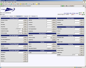 Screenshot of Cal-Lab Manager™ Operations Panel